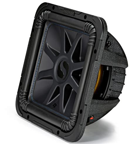 Kicker L7S12 Solo-Baric Subwoofer Sealed Box with Charcoal ...