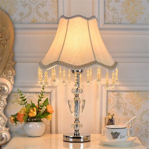 Well you're in luck, because here they come. Europ Crystal Table Lamp for Bedroom Living room Wedding ...