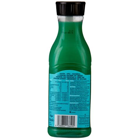 Vergleiche die nährwerte zum niedrigsten und höchsten wert der kategorie: innocent Plus Blue Break Juice (750ml) günstig kaufen ...