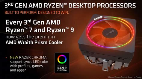 Uninstall the (windows) cool & quiet software, if it's installed. Los AMD Ryzen 3000 serie 7 y 9 montarán el AMD Wraith Prism