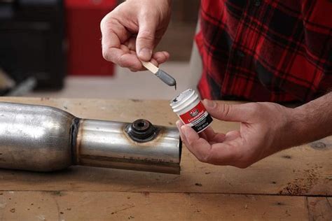 The proper way to weld galvanized metal is by removing the zinc by soaking the parts in muriatic acid (hydrochloric acid) and then rinsing very well. JB Weld 37901 ExtremeHeat High Temperature Resistant ...