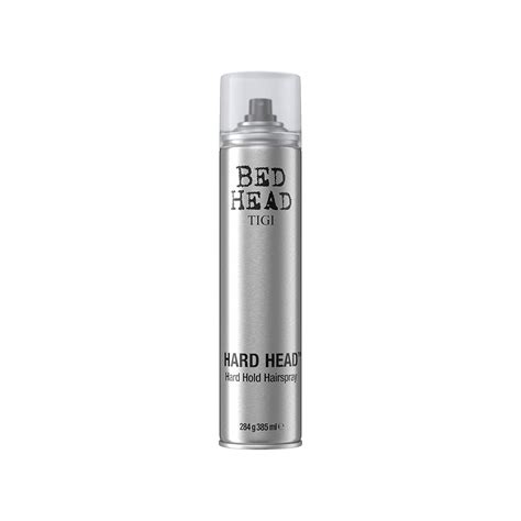 Curly hair can be difficult to style, and certain types of. TIGI BED HEAD HARD HEAD Hard Hold Hairspray • Kalista Salon