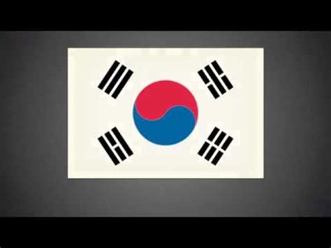 Флаг южной кореи «тхегыкки 태극기». 당신은 태극기를 정확히 그릴 줄 아십니까? - YouTube