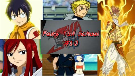 Lucy is finally able to join fairy tail and quickly begins to take on odd jobs with natsu and his gang for fame and profit. Fanfiction - Fairy Tail School - Episode 10 - YouTube