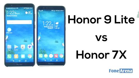 While the honor 7x is made from unibody aluminum, the honor 9 lite makes use of 2.5d curved glass at the front and rear. Honor 9 Lite vs Honor 7X - YouTube