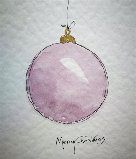 Painted christmas cards cute christmas cards christmas doodles watercolor christmas cards christmas card crafts homemade christmas cards christmas drawing christmas paintings christmas art. Hand Painted Watercolour Christmas Cards - The Bauble Collection - Set of 8 | Christmas card art ...