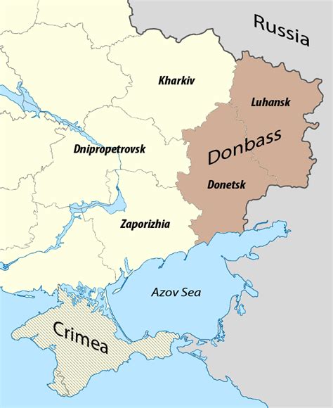 Sudarant žemėlapį buvo atsižvelgiama tiek į atskirų valstybių pareiškimus, tiek į balsavimus jt saugumo taryboje. Donbass - Wikiwand