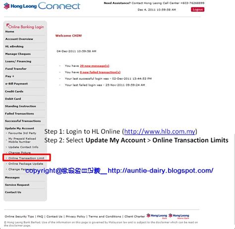 3) your debit card will arrive at your address within 14 days. Hong Leong Bank Online Transfer Limit