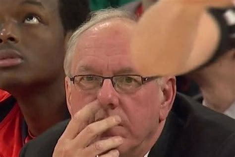 Jim boeheim says the future of the acc tournament should be in major cities and not in its frequent home of greensboro, nc, where the acc offices are. Jim Boeheim's nose is a land of wonder - SBNation.com