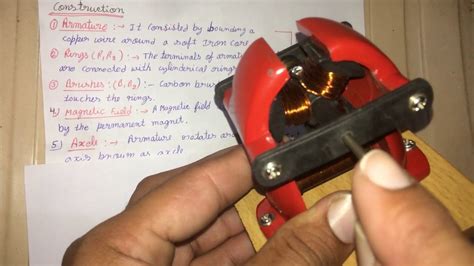 Parts of a electric motor. Electric motor full explanation in punjabi for class 10 ...