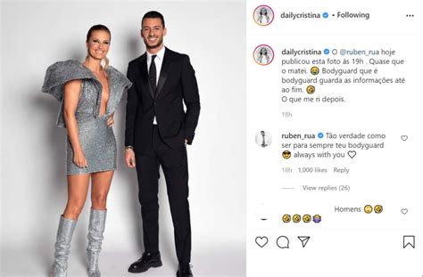 Dolores aveiro tem 2,2 milhões de seguidores no instagram. Cristina Ferreira perdoa falha a Ruben Rua e ele declara ...