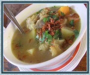 Resep soto kaki sapi kuah santan. resep masakan kuno: Resep Sop Kikil