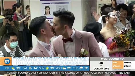 For the result later this day, see here: Taiwan legalizes same-sex marriage - YouTube