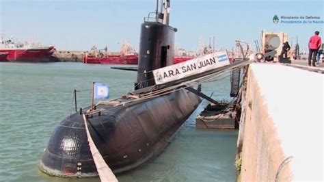Il sottomarino scomparso (foto ansa). Argentina: la Marina avrebbe nascosto un rapporto ...