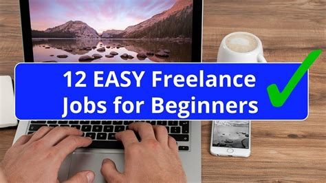 Start your new career right now! 12 Easy Freelance Jobs for Beginners - YouTube