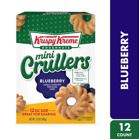 Krispy kreme rewards keeps track of your purchases and gives you rewards. Krispy Kreme Blueberry Crullers 12 oz - Walmart.com ...