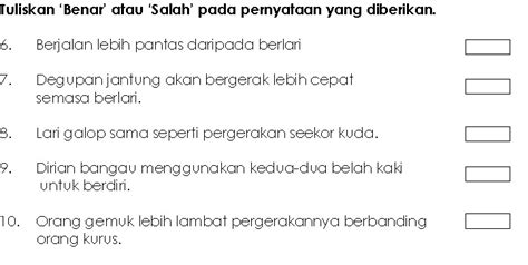 Soalan dibina berdasarkan keperluan peperiksaan pertengahan tahun bagi subjek pendidikan moral tahun 4. Global: Soalan Pendidikan Jasmani Tahun 2 (PKSR2)