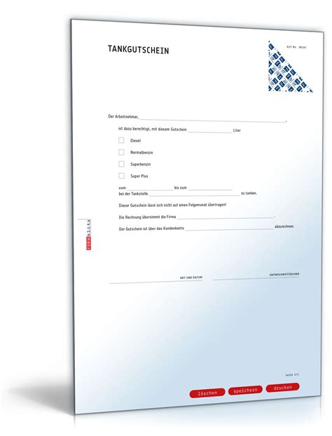 Vereinfachte anlage für einkommen aus selbstständigkeit für bewilligungszeiträume mit beginn vom 01.03.2020 bis zum 31.03.2021. Tankgutschein - Vorlage zum Download