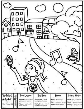 Ella fitzgerald sings the gershwin songbook. Ella Fitzgerald "A-Tisket, A-Tasket" Coloring Page ...