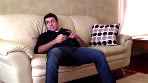 As her timidity starts to annoy her pushy husband, a hot guest gives spin to… Guy shits himself on the couch!!! - YouTube