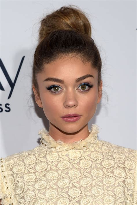 Actress sarah hyland has surprised her fans with a stunning new hairstyle. Sarah Hyland - 2016 ELLE's Women in Television Celebration ...