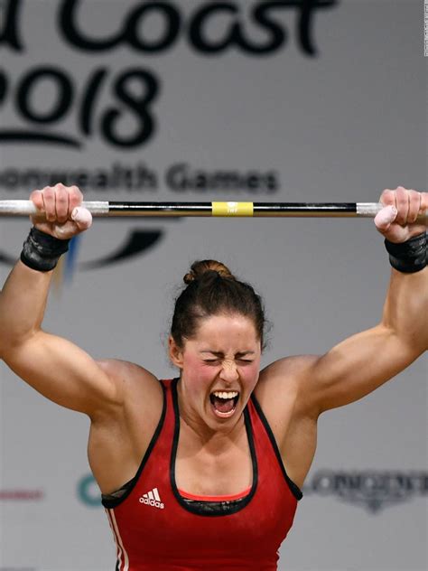 Maude charron is a weightlifter who represents team canada. Maude Charron