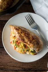 Juicy chicken stuffed with our rich and delicious broccoli and cheese casserole, served over rice, is a solid mealtime solution. Broccoli Cheese Stuffed Chicken Breast | Around and About