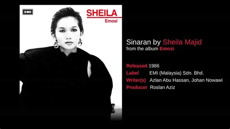 Teringat ku di masa lalu bersenda di taman yang indah sungguh riangnya di hatiku kerna kini kita berjaya. Sinaran (1986 version) by Sheila Majid - YouTube