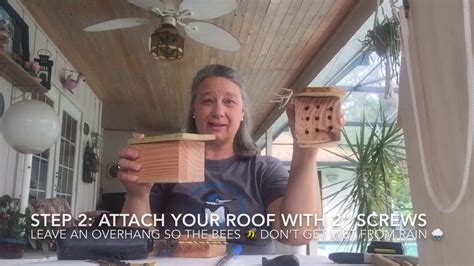 @oopsidoodle1 minor so dont be weird !! River Friendly At Home: Pollinators and Bee Boxes - YouTube