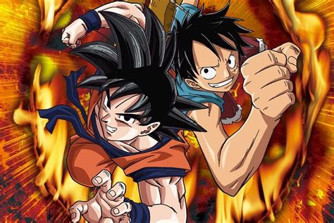 Hi!i'm watching one piece (i'm at the impel down arc) and i'm enjoying this anime/manga.it's really great!but i have question for you.is one piece(in your opinion)better than dragon ball?in my opinion they are at the same level,it's the public to decide which one is the best.for me is. Crossover Dragon Ball Z e One Piece! (com imagens) | Luffy ...