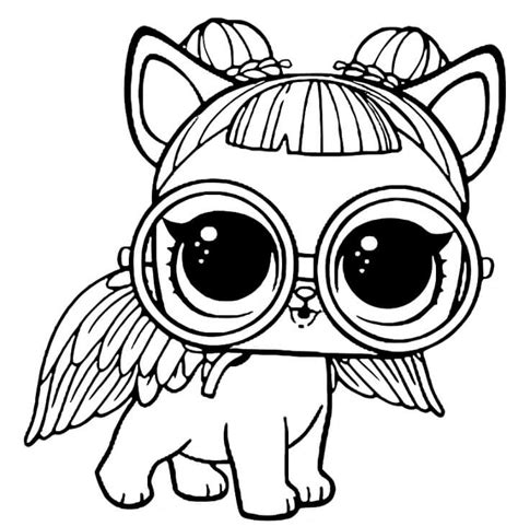 Each doll is a great example of fashion and style. 15 Free Printable Lol Surprise Pets Coloring Pages