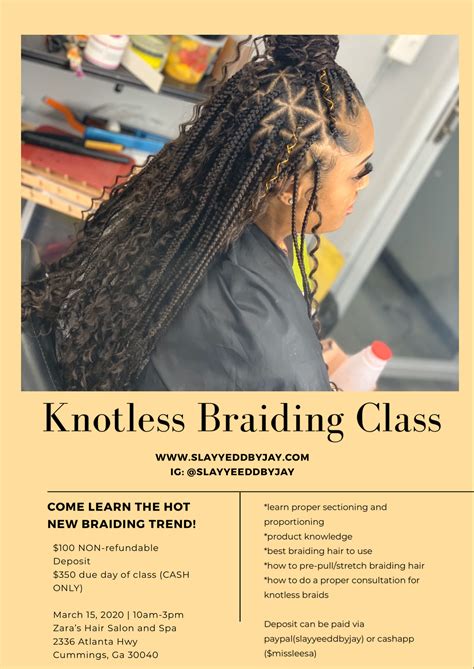 The free cna classes of career training center of chicago enable residents to become a healthcare provider. Knotless Braiding Class - 29 MAR 2020