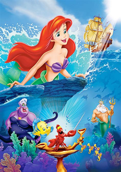 Shop little mermaid posters and art prints created by independent artists from around the globe. The Little Mermaid (1989) Movie Poster - ID: 138082 ...