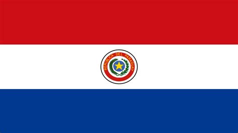 Jesús se escapó por derecha. El escudo de la bandera de Paraguay