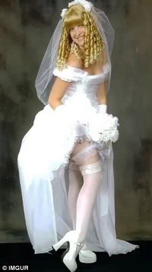 You can get major bargains on designer wedding gowns by renting. Imgur pictures show the worst wedding dresses EVER | Daily ...