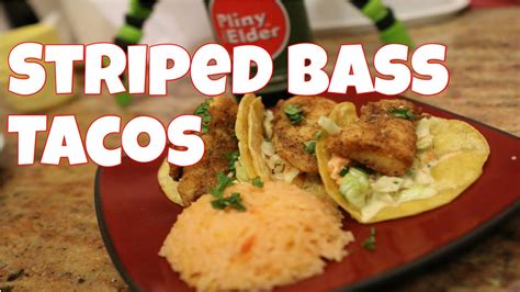 Cooking sea bass for fish tacos. COOKING 101: Striped Bass Tacos - YouTube