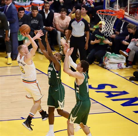 Bucks regular season game log. __1-8-20 Warriors vs Bucks _0005 - Martinez News-Gazette