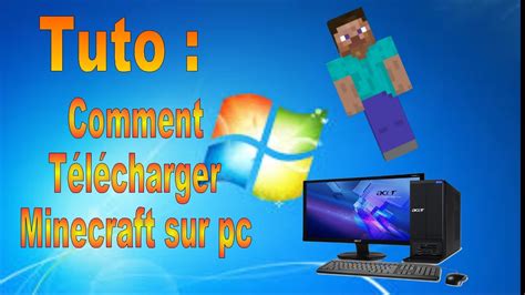 Tuto #1 comment télécharger Minecraft gratuitement sur pc !!! - YouTube