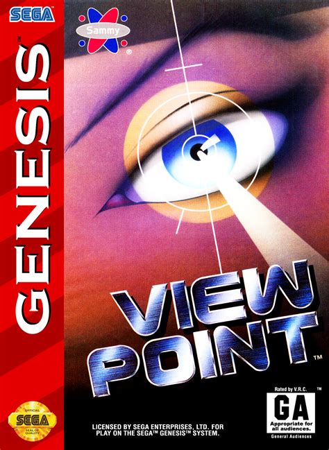 Overlook, also called viewpoint, a high place where people can gather to view scenery. Viewpoint_Sega Genesis box - Hardcore Gaming 101