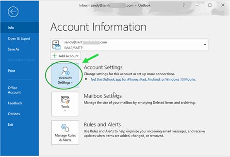 Select the data file for the email account you want as default, and select set as default. SaneBox | Windows Outlook 2016 to 2019: How do I find my ...