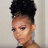 To diy this look, tie your hair into a ponytail, then section off the ends of your hair with equally spaced elastics. Styling Gel Hairstyles For Black Ladies - 24 Amazing Prom ...