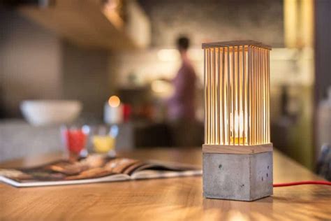 In 2018, ballard designs opened a flagship store in atlanta. Wood and Concrete Table Lamp - iD Lights