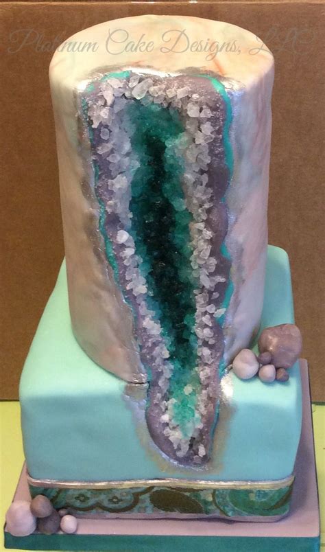 Your words always make me feel dad, happy birthday! Geode cake for Dad's birthday. My dad's a geologist, so we ...