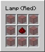 This is the minecraft redstone lamp recipe. LightsPlus - Mods - Minecraft - CurseForge