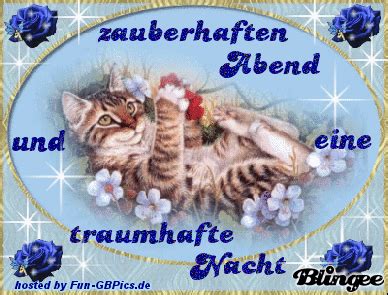 Guten abend, gut' nacht mit rosen bedacht mit näglein besteckt schlüpf unter die deck' morgen früh, wenn gott will wirst du wieder geweckt morgen früh guten abend, gut' nacht von englein bewacht die zeigen im traum dir christkindleins baum schlaf nun selig und süß schau im traum 's paradies. Schöne Abendgrüsse GB Bild animiert - Facebook Bilder-GB ...