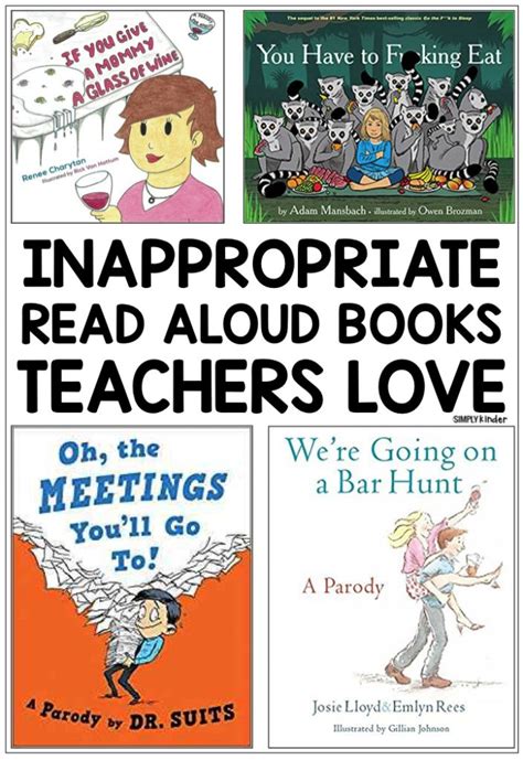 It involves much more than that. Inappropriate Read Aloud Books Teachers Love - Simply ...