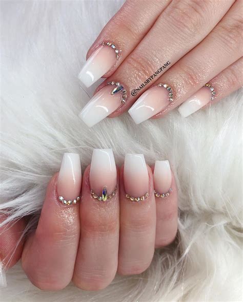 Dip powder nails starter kit. How to Do French Ombré Dip Nails in 2020 | Thin nails, Rhinestone nails, Dipped nails