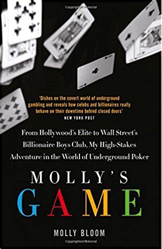 This book both summarizes the basic theory of evolutionary games and explains their developing. molly's game book - Film 4 Life - Curiosi di Cinema