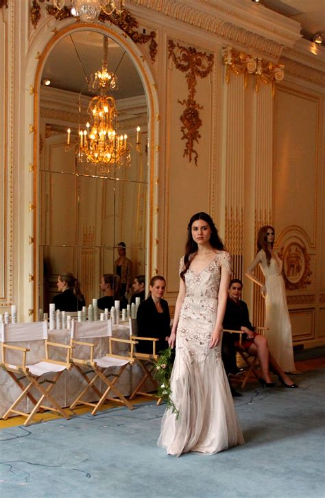 2016 Jenny Packham Bridal Event at the Mandarin Oriental Hotel London - Mariana Gown # ...