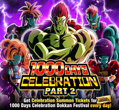 Dragon ball legends 3rd year anniversary date. "1000 Days Celebration Part 2" is now on! | News | DBZ ...